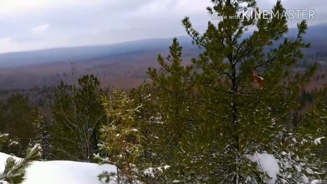 Были на Баклушке. Взбирались на гору, катались на снегоходах. смотреть онлайн