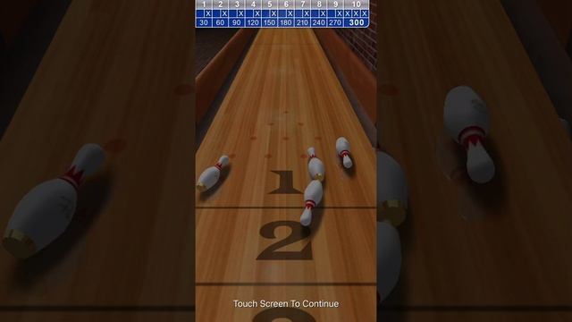 10 Pin Shuffle Bowling- Perfect 300 Game (no gameplay unfortunately) смотреть онлайн