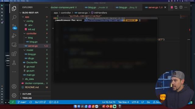 Create a REST API with Go | Simple Blog App смотреть онлайн