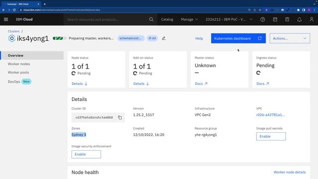 IKS Build - 18 mins to create an IKS IBM Cloud Kubernetes Service Cluster by Yongkang смотреть онлайн