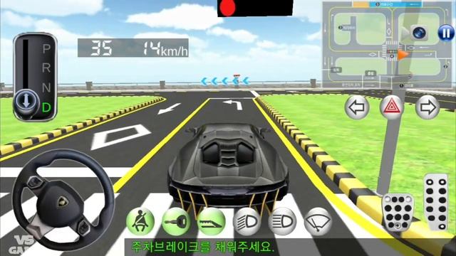 Driver's License Exam Korean Car Driving Simulator Android Gameplay смотреть онлайн