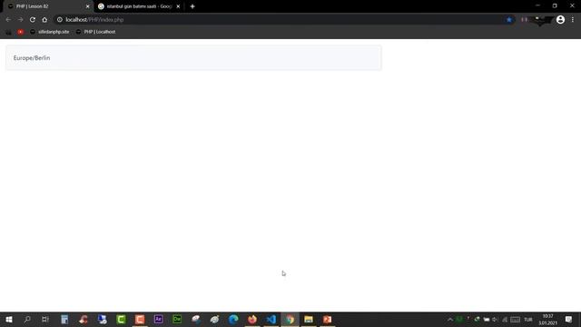 PHP Ders 82 Tarih ve Zaman İşlemleri 3 смотреть онлайн