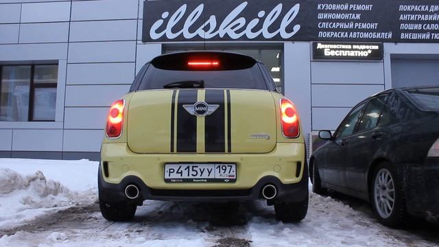 Тюнинг выхлопной системы mini cooper countryman - Borla в ILLSKILL.RU смотреть онлайн