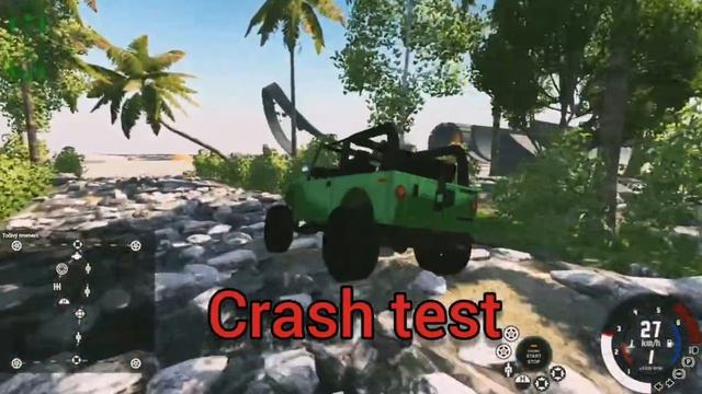 BeamNg.Drive/4x4 Test/Awd Test/Crash Test/Durability Test/Slow Mo Video...