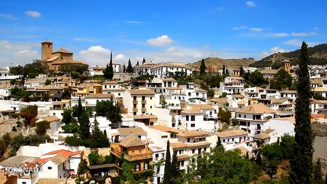 Amazing Views of Alhambra - Granada, Spain смотреть онлайн