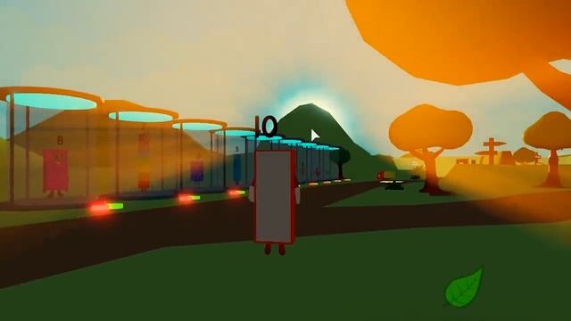 TEN - 10! Numberblocks! New Roblox Video! смотреть онлайн