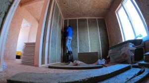 Утепление каркасных перегородок в сип доме