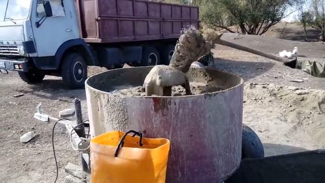 Бетономешалка своими руками смотреть онлайн