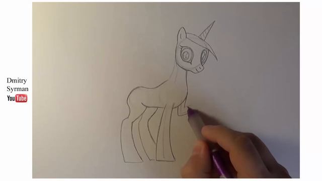 How to draw Princess Cadance my little pony, Как нарисовать пони Принцесса Каденс, дружба это чудо смотреть онлайн