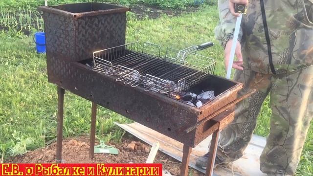 Хороший сварной мангал для дачи который прослужит много лет.Мой мангал после 6 лет эксплуатации. смотреть онлайн