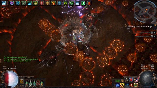 3.23 - Splitting Steel Trickster - Uber Searing Exarch смотреть онлайн