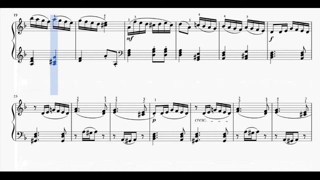 №54 (Геталова О., «В музыку с радостью»). Этюд (К. Лёшхорн) смотреть онлайн