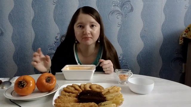 МУКБАНГ/Доширак/Картошка фри/Нагетссы/Луковые кольца