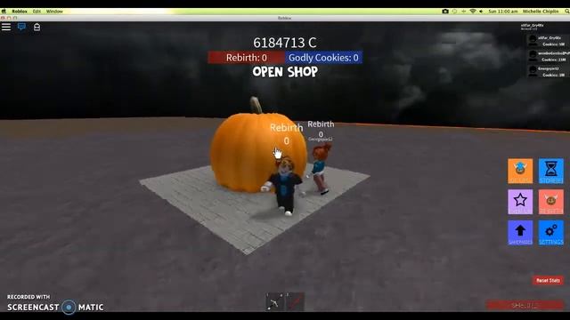Roblox Cookie clicker taking all the COOKIES смотреть онлайн
