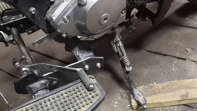 ДОРАБОТКА BALTMOTORS CLASSIC 200 | СМЕЩЕНИЕ ПОДНОЖЕК ВПЕРЁД