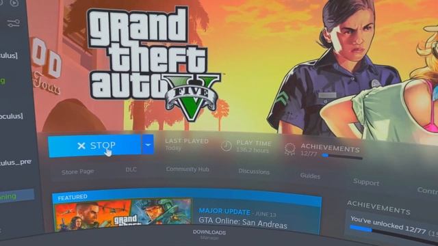 GTA 5 VR 2023 (NEW) FREE MOD. смотреть онлайн