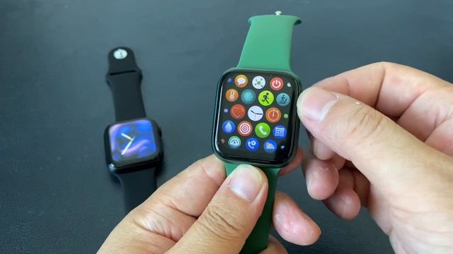 Vwar HW56 Plus Smart Watch Series 7 Always-on Display Wireless Charger . Better Than HW22 HW19 M26? смотреть онлайн