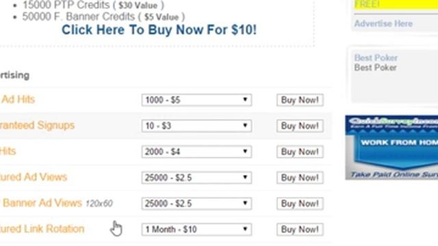 Зарубежный сервис, который платит 1 доллар за клик Обзор и применение