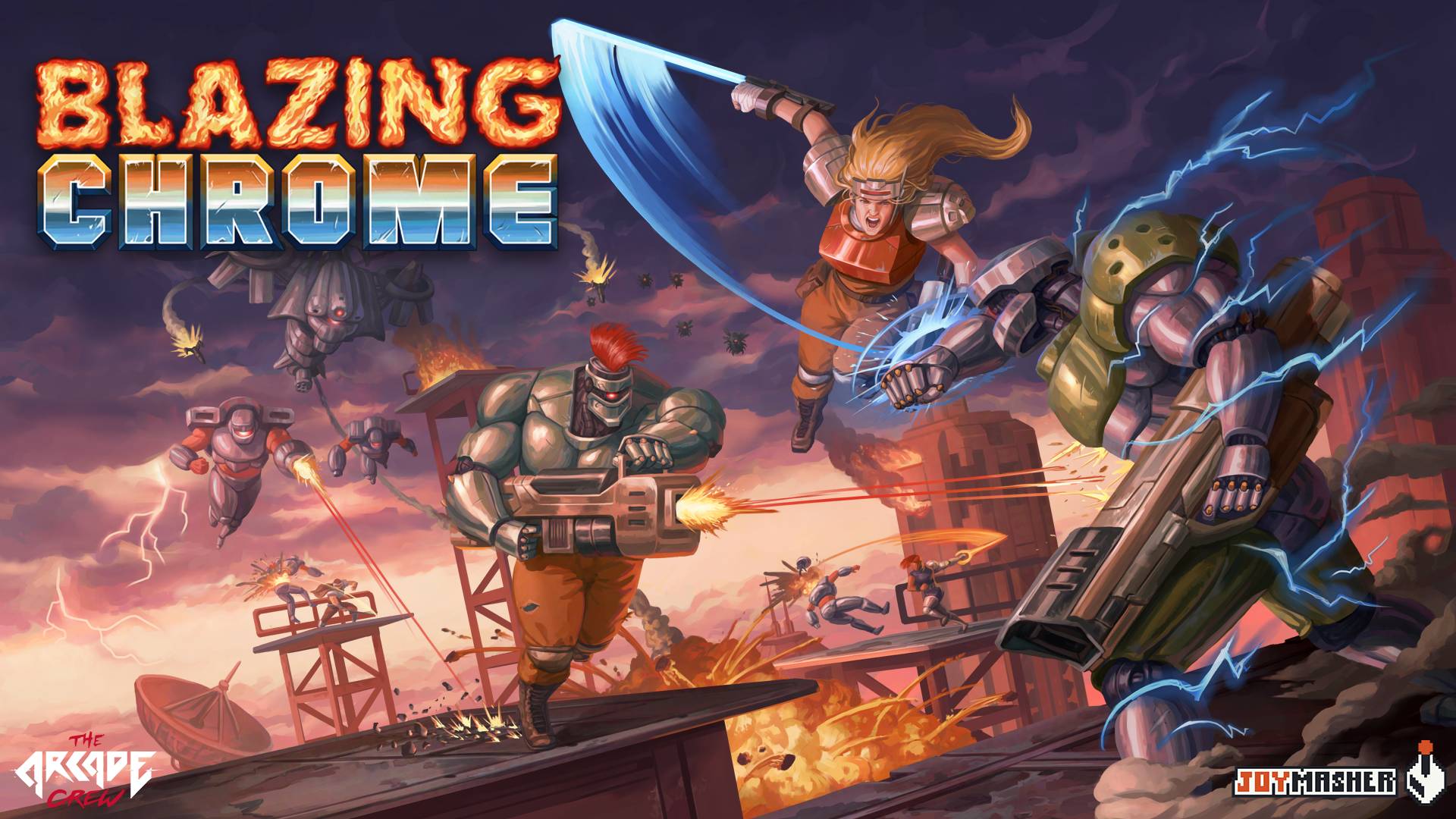 Blazing Chrome смотреть онлайн