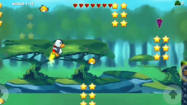 Super Penguin Adventure run World 1 Level 1-12 смотреть онлайн