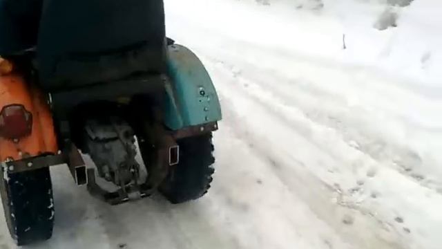 самодельный минитрактор смотреть онлайн