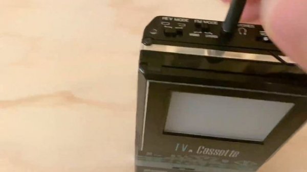 Sharp JC-AV1 Portable TV and Cassette Player