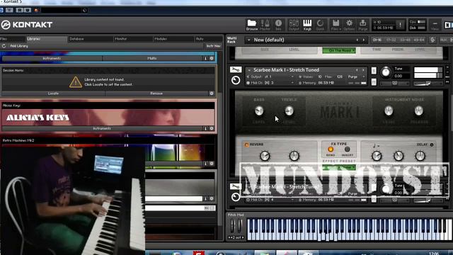 Demo: Sample Fender Rhodes Scarbee Mark I (HD) смотреть онлайн