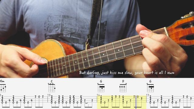 Ed Sheeran - Perfect / Solo Ukulele 烏克麗麗 / Tutorial TAB @EdSheeran