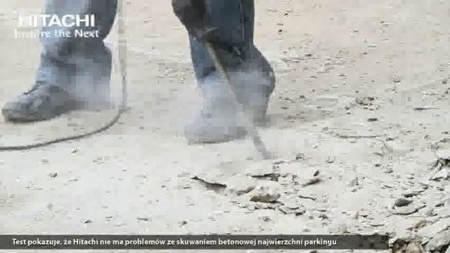 Test młota udarowego SDS-max Hitachi H60MC (hammer SDS-max Hitachi H60MC) смотреть онлайн