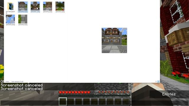 How to Take Panorama/ 360° Screenshots in Minecraft смотреть онлайн