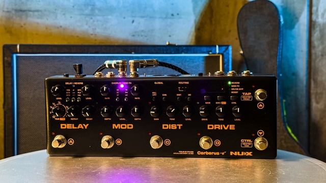 Nux Cerberus pedal demo смотреть онлайн