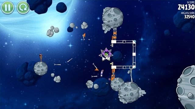 Let's Play Angry Birds Space 24 - The Opposite of Good смотреть онлайн