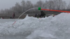 Ловля КАРАСЯ зимой со льда.