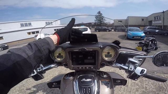 2018 Indian Roadmaster First Ride