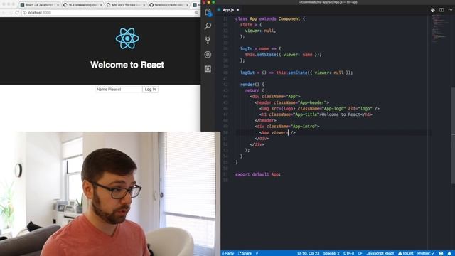 React's All New Context API смотреть онлайн