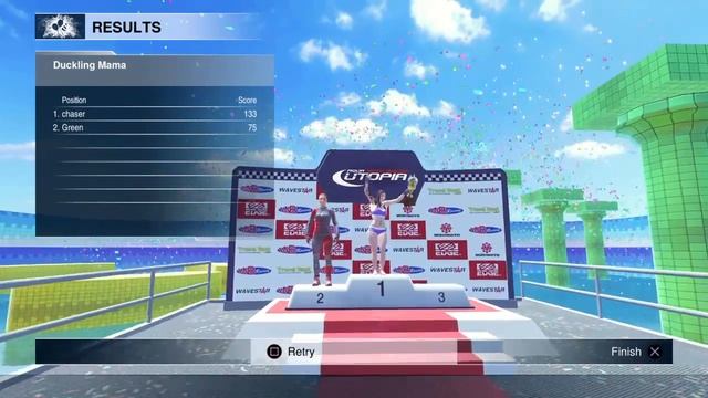 Aqua Moto Racing Utopia -Duckling Mama (PS4 Gameplay) смотреть онлайн