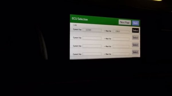 Service menu Lexus IS250 2014/Сервисное меню Lexus IS250