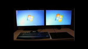 Как подключить два монитора к компьютеру. Простой способ