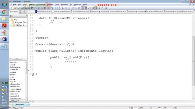 Java8实战视频 28Default方法的介绍和简单的例子 高清 1080P смотреть онлайн