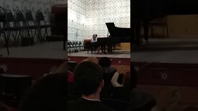 "В лесу родилась ёлочка" Л. Бекман, Солошенко Анна и Яковлева Екатерина 12.12.18 смотреть онлайн