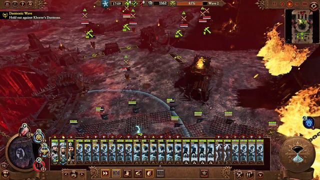 Brass Citadel Kislev Campaign - Total War Warhammer 3 Survival Battle, Realm of Khorne смотреть онлайн