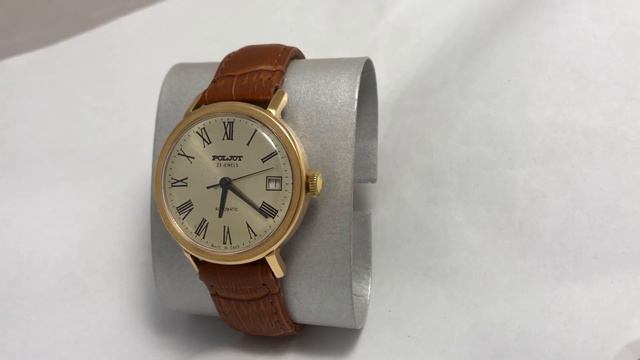 Мужские наручные часы Полет СССР 23 камня автоподзавод позолоченные смотреть онлайн