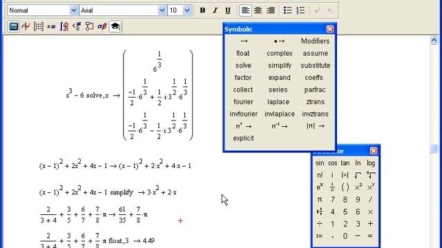 Символьные вычисления. Операторы solve, simplify, float, expand, coeffs, series. Урок 22 смотреть онлайн