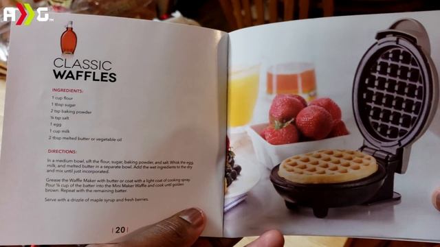 Dash Mini Maker Waffle Review & Demonstration | 4K |