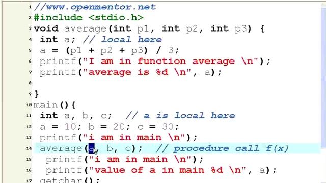 C Part 12 Functions and Procedures смотреть онлайн