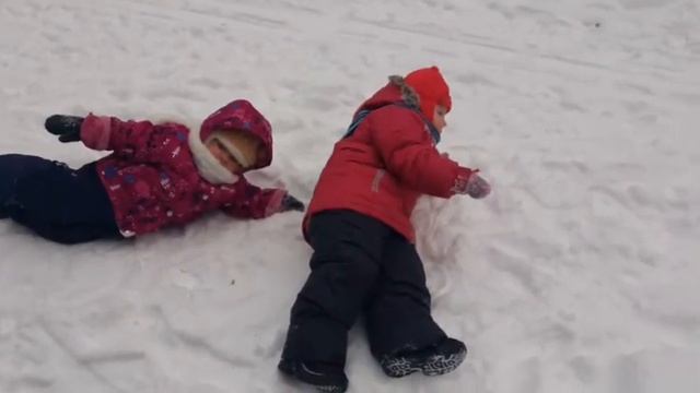 Прогулка 17.01.2019 в валенках Нордман, Подольск.