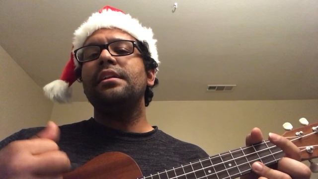 Hark the Herald Angels Sing Christmas Hymn (Ukulele) смотреть онлайн