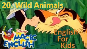 Magic English Ep. 20 - Wild Animals (HD) | Original version - Без перевода