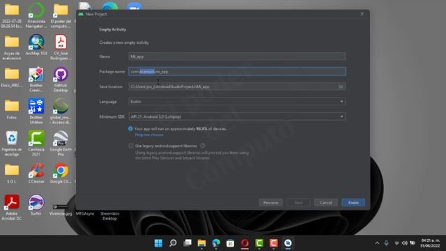 Instalar Android Studio || Configurar Android Studio en Windows 11 || 2022 смотреть онлайн