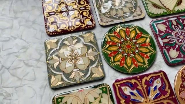 Подставочки под чашку. смотреть онлайн